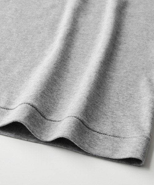 GUNZE(グンゼ)の「GUNZE BASIC/グンゼベーシック クルーネックTシャツ 3枚組(インナーウェア/肌着・メンズ・ブラック/ホワイト/杢グレー・LARGE/MEDIUM/X-LARGE)」の10枚目の写真