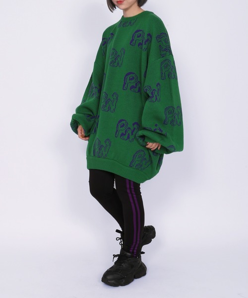 PUNYUS(プニュズ)の「裏起毛ラインレギンスパンツ(レギンス/スパッツ・レディース・ホワイト/パープル・1/2/4/3)」の12枚目の写真