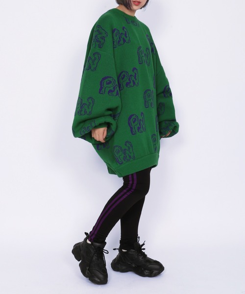 PUNYUS(プニュズ)の「裏起毛ラインレギンスパンツ(レギンス/スパッツ・レディース・ホワイト/パープル・1/2/4/3)」の15枚目の写真