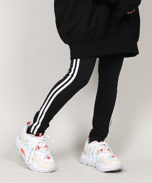 PUNYUS(プニュズ)の「裏起毛ラインレギンスパンツ(レギンス/スパッツ・レディース・ホワイト/パープル・1/2/4/3)」の11枚目の写真