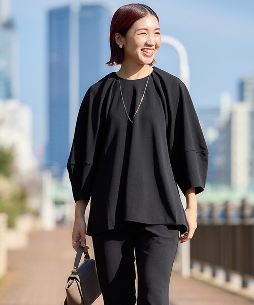 未着用Gypsohilaジプソフィア田中彩子ペプラムカットソー