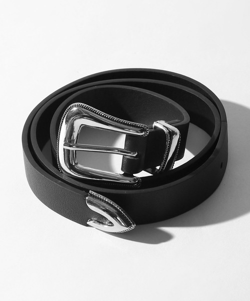 ZIP FIVE（ジップファイブ）の「【ZIP FIVE】 アソート バックルデザイン ベルト（ベルト・メンズ・ブラック/ブラウン系/ブラウン系1/ブラック系/ブラウン/ブラック系1・FREE）」の3枚目の写真