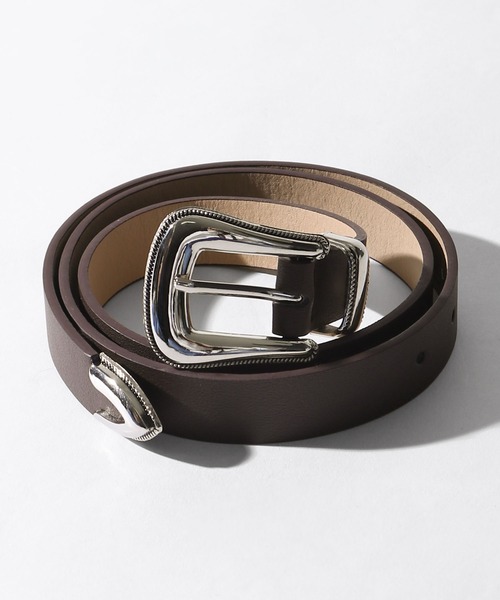 ZIP FIVE（ジップファイブ）の「【ZIP FIVE】 アソート バックルデザイン ベルト（ベルト・メンズ・ブラック/ブラウン系/ブラウン系1/ブラック系/ブラウン/ブラック系1・FREE）」の6枚目の写真
