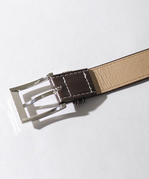 ZIP FIVE（ジップファイブ）の「【ZIP FIVE】 アソート バックルデザイン ベルト（ベルト・メンズ・ブラック/ブラウン系/ブラウン系1/ブラック系/ブラウン/ブラック系1・FREE）」の8枚目の写真