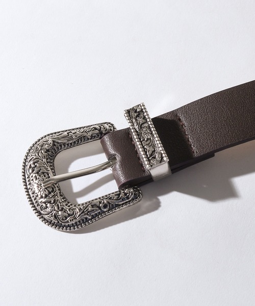 ZIP FIVE（ジップファイブ）の「【ZIP FIVE】 アソート バックルデザイン ベルト（ベルト・メンズ・ブラック/ブラウン系/ブラウン系1/ブラック系/ブラウン/ブラック系1・FREE）」の13枚目の写真