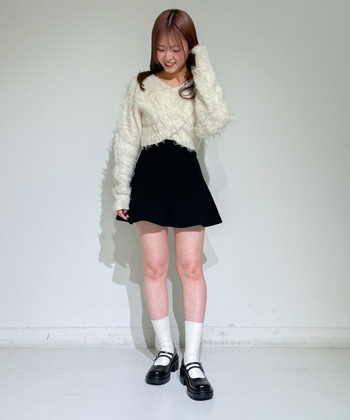 EVOL(イーボル)の「【EVOL】軽量厚底ダブルストラップシューズ IW5369(パンプス・レディース・ブラック・M/S/L)」の11枚目の写真