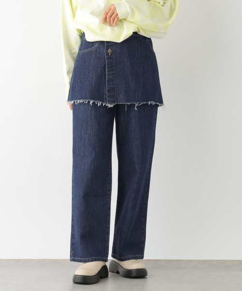 LEPSIM(レプシィム)の「スカートセットデニムパンツ 987518(デニムパンツ・レディース・ブルー/ライトブルー・FREE)」の13枚目の写真