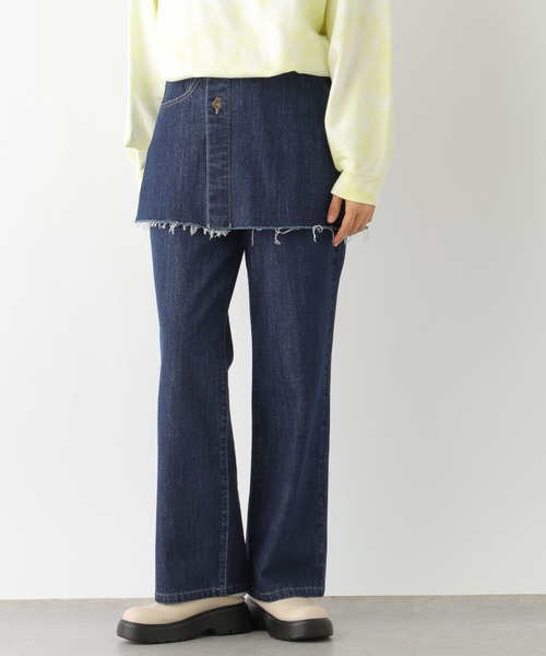 LEPSIM(レプシィム)の「スカートセットデニムパンツ 987518(デニムパンツ・レディース・ブルー/ライトブルー・FREE)」の14枚目の写真