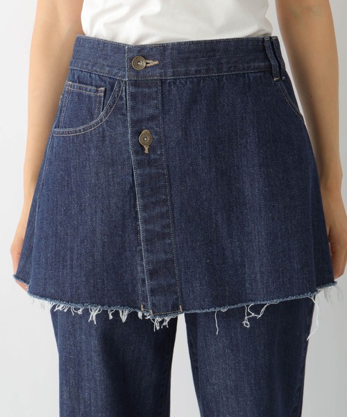 LEPSIM(レプシィム)の「スカートセットデニムパンツ 987518(デニムパンツ・レディース・ブルー/ライトブルー・FREE)」の18枚目の写真