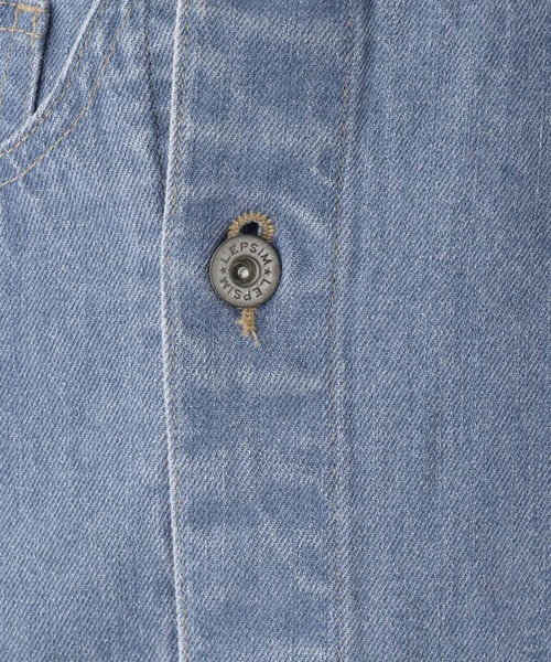 LEPSIM(レプシィム)の「スカートセットデニムパンツ 987518(デニムパンツ・レディース・ブルー/ライトブルー・FREE)」の3枚目の写真