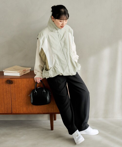 美品　BRIEFING　ナイロンジャケット　ベスト　レディース　現行　S 61QeKIkTSsL._AC_AC_SY350_QL65_.jpg