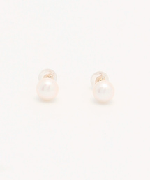 Ray BEAMS | Ray BEAMS / 淡水パール6mm ピアス(ピアス（両耳用）)