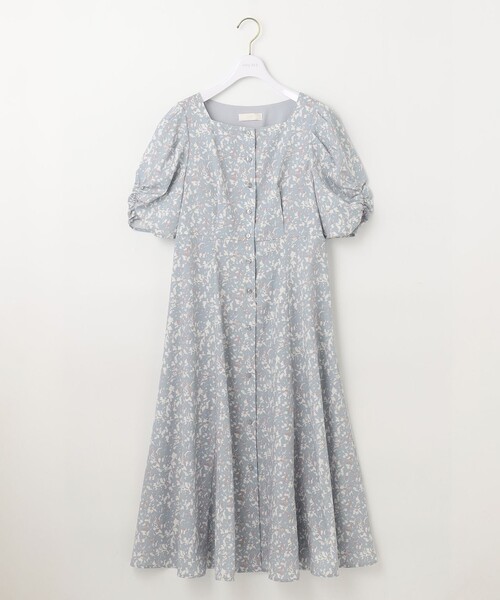 ANY SIS(エニィスィス)の「【洗える】ファジープリント ワンピース(ワンピース・レディース・ライトグリーン系4/ベージュ系4・1/2/3)」の8枚目の写真