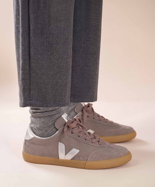 VEJA（ヴェジャ）の「VEJA / "VOLLEY" スニーカー（スニーカー・レディース・ブラウン系/ブルー系/ブラウン系1/グリーン/ブルー/グリーン系/ブルー系1/ブラウン系2/ベージュ・37/38/39/36/43/42/41/40）」の4枚目の写真