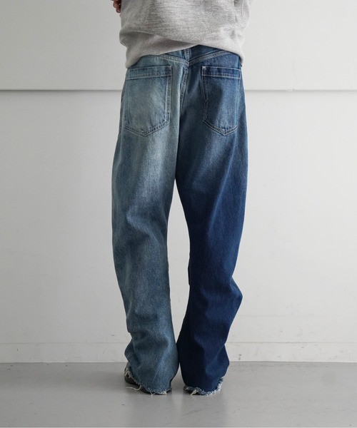 【美品】soe ソーイ　アメリカラグシー　デニム　ジーンズ soe（ソーイ）の「soe Damage 3D Jeans（デニムパンツ）」 - WEAR