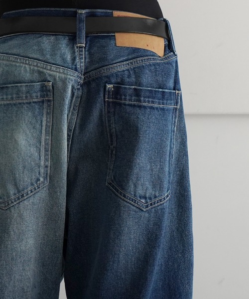 soe（ソーイ）の「soe Damage 3D Jeans（デニムパンツ・メンズ・インディゴブルー・1/0）」の8枚目の写真