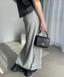 シャイニー ストレート スカート