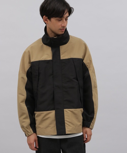 LAKOLE(ラコレ)の「2TONEシェルジャケット / 106411(ブルゾン・メンズ・ベージュ/ネイビー/グリーン・X-LARGE/MEDIUM/LARGE)」の5枚目の写真