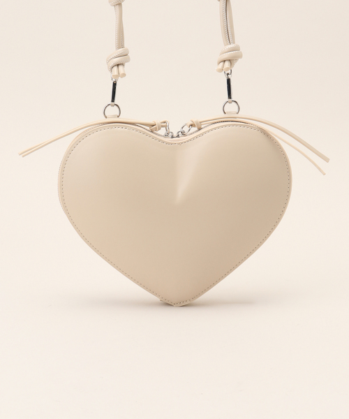 LE TALON（ルタロン）の「LETALON LOVEショルダー（ショルダーバッグ・レディース・ベージュ/ブラック・FREE）」の9枚目の写真
