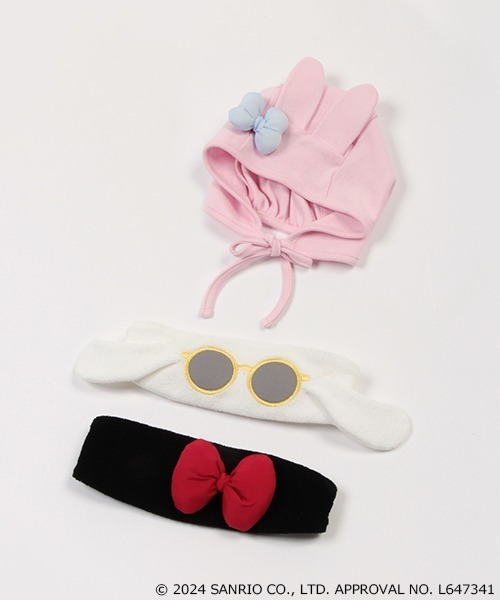 petit main(プティマイン)の「【サンリオキャラクターズ】なりきりロンパース(ロンパース・キッズ・ライトブルー/アイボリー/ライトピンク・80cm/70cm)」の18枚目の写真