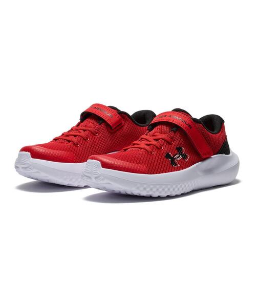 UNDER ARMOUR(アンダーアーマー)の「UAサージ4 AC(ランニング/KIDS)(スニーカー・キッズ・レッド・21.0cm/20.0cm/22.0cm/21.5cm/19.0cm/20.5cm/19.5cm/18.0cm/17.0cm)」の5枚目の写真