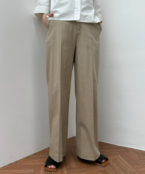 ツイルストレートパンツ（チノパンツ）｜y/m（イム）