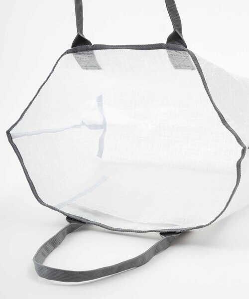 ADAM ET ROPE'（アダムエロペ）の「【TRAVEL COUTURE】レジャーFab Tote Bag（トートバッグ・メンズ・グレー/ホワイト・FREE）」の9枚目の写真