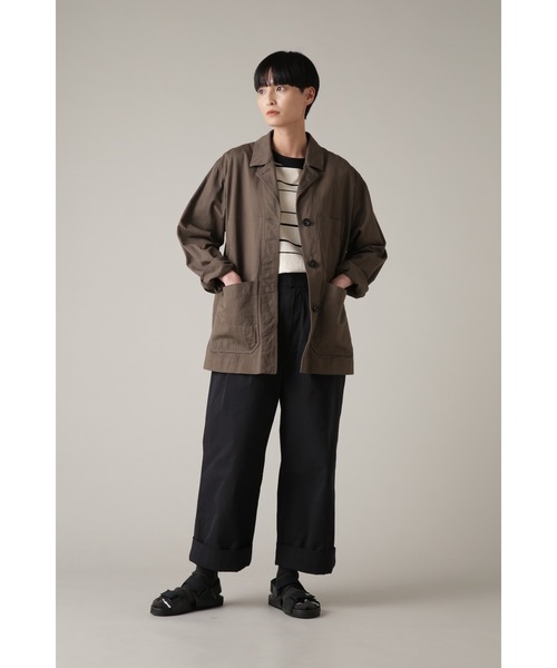 MHL.（エムエイチエル）の「LIGHT ORGANIC COTTON DRILL（テーラード