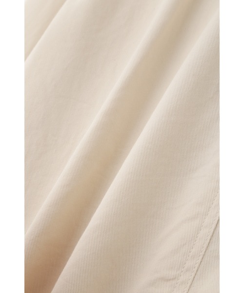 MHL.（エムエイチエル）の「LIGHT ORGANIC COTTON DRILL（テーラードジャケット・レディース・ナチュラル/カーキ・2/1）」の4枚目の写真