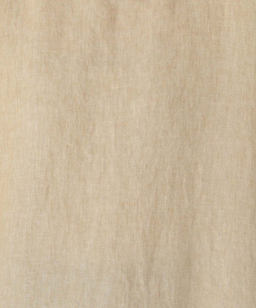 studio CLIP（スタディオクリップ）の「リネン100ダブルフロントワイドチュニック[プチ・プラスサイズあり]（シャツ/ブラウス・レディース・ブルー/その他2/ベージュ・FREE/PF/ﾌﾘｰ(L)）」の20枚目の写真