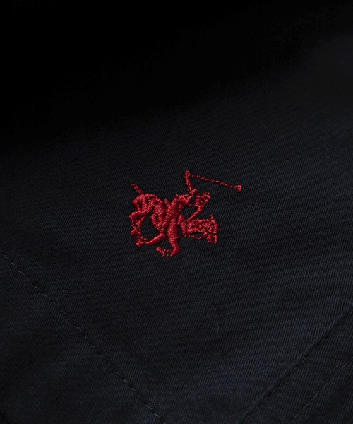 BEVERLY HILLS POLO CLUB（ビバリーヒルズポロクラブ）の「【BEVERLY HILLS POLO CLUB/ビバリーヒルズポロクラブ】ワンポイントロゴ刺繍 ベイカーデザイン 無地ピーチツイルハーフパンツ/ バギーショーツ（その他パンツ・メンズ・ホワイト/ベージュ/ネイビー/ブラック・M/L/XL）」の12枚目の写真