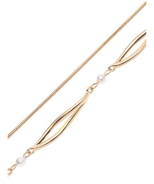 LAGUNAMOON（ラグナムーン）の「LADYパールチェーンチョーカー（チョーカー・レディース・シルバー/ゴールド・FREE）」の8枚目の写真