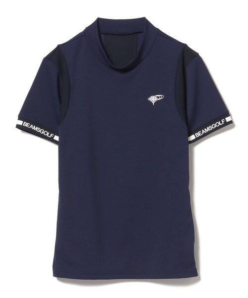 ビームスゴルフ　BEAMS GOLF ネイビー モックネックシャツ BEAMS GOLF ネイビー L モックネックシャツ 楽天市場】＜累計