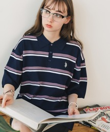 U.S. POLO ASSN./ユーエスポロアッスン ニットポロシャツ