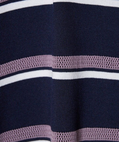 U.S. POLO ASSN.(ユーエスポロアッスン)の「U.S. POLO ASSN./ユーエスポロアッスン ニットポロシャツ(ポロシャツ・メンズ・ライトベージュ/ネイビー・LL/M/L)」の7枚目の写真