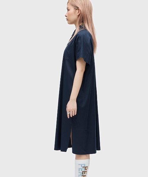 FRED PERRY（フレッドペリー）の「Lace Tape Shirt Dress