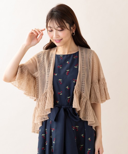 ★ハート透かし ボレロ★ Angelic Pretty ハート透かし編みニットボレロ