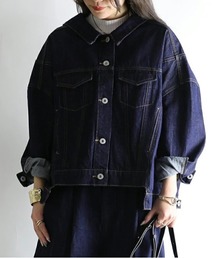 No one knows（ノーワンノーズ）の「ビッグシルエットデニムGジャン（デニムジャケット）」