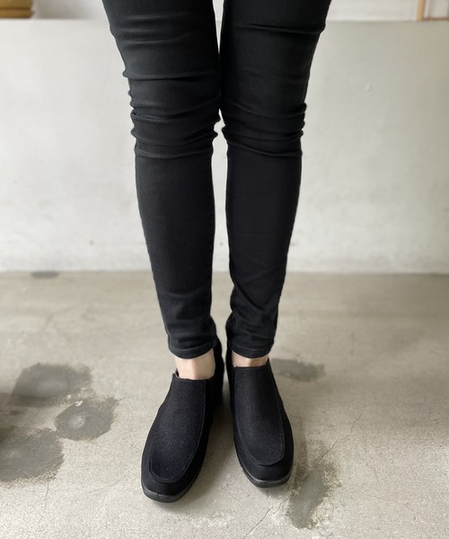 LUGG NAGG(ラグナグ)の「【撥水加工】軽量スリッポンシューズ【晴雨兼用】(スリッポン・レディース・ブラック/ダークブラウン・23.5cm/24.5cm/23.0cm/24.0cm/22.5cm)」の9枚目の写真