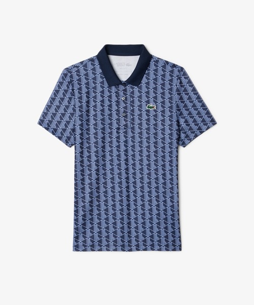 LACOSTE(ラコステ)の「UPF50+ ロベール・ジョルジュウルトラドライ ゴルフポロシャツ(ポロシャツ・レディース・レッド/ホワイト/ブルー/モスグリーン/ピンク/グリーン/ライトピンク/ネイビー/ベビーピンク/ロイヤルブルー・34/36/38/40)」の1枚目の写真