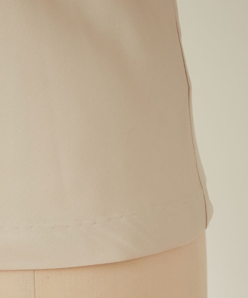 DEICY（デイシー）の「サテン×レースキャミ（キャミソール・レディース・ブラック/ベージュ/ベビーピンク・FREE）」の11枚目の写真