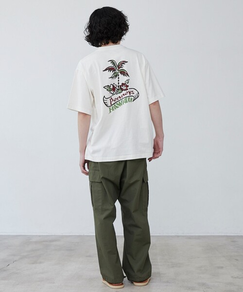 PENNEYS(ぺニーズ)の「PenneysHAWAII(ペニーズハワイ)別注プリントTシャツ(Tシャツ/カットソー・メンズ・オフホワイト/マスタード/ダークグレー・M/XL/L)」の8枚目の写真