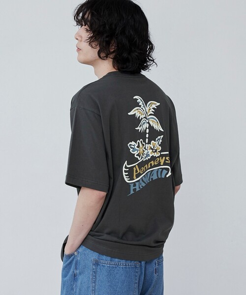 PENNEYS(ぺニーズ)の「PenneysHAWAII(ペニーズハワイ)別注プリントTシャツ(Tシャツ/カットソー・メンズ・オフホワイト/マスタード/ダークグレー・M/XL/L)」の10枚目の写真