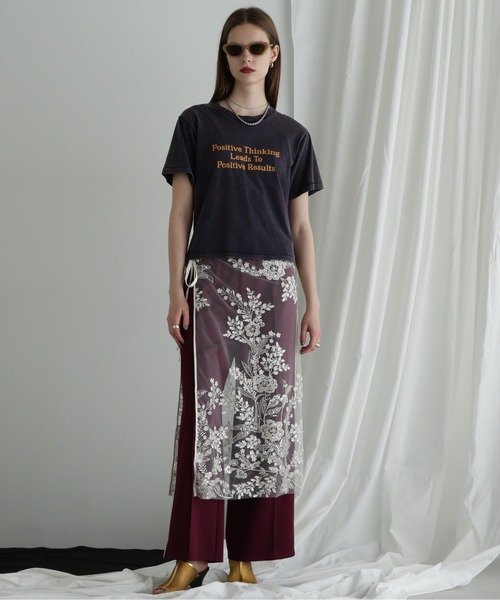 ROSE BUD(ローズバッド)の「ロゴTシャツ(Tシャツ/カットソー・レディース・ネイビー/レッド/ブルー・FREE)」の20枚目の写真