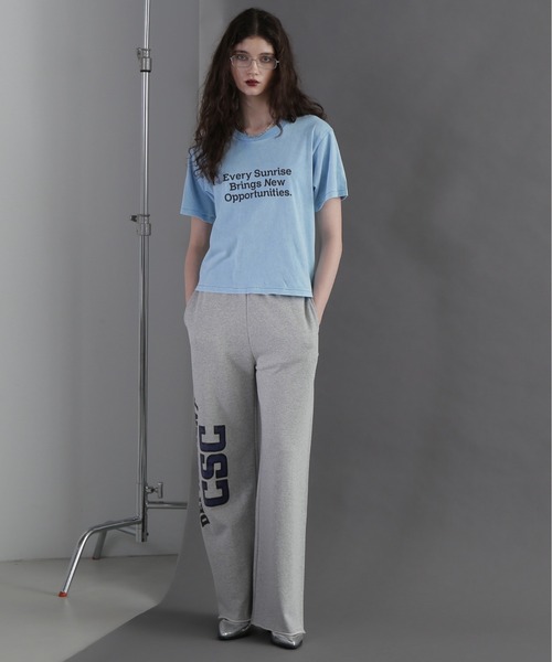 ROSE BUD(ローズバッド)の「ロゴTシャツ(Tシャツ/カットソー・レディース・ネイビー/レッド/ブルー・FREE)」の8枚目の写真