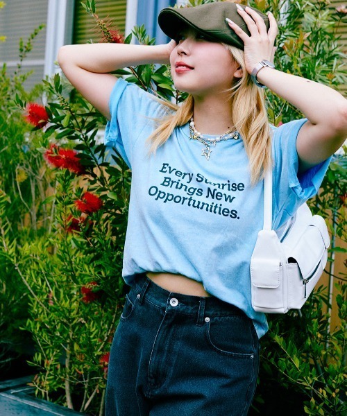 ROSE BUD（ローズバッド）の「ロゴTシャツ（Tシャツ/カットソー