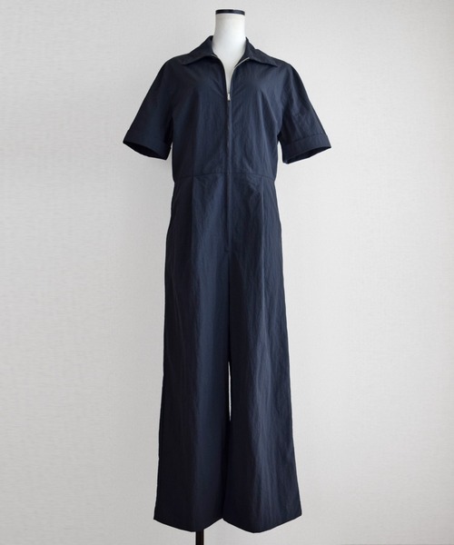 Marient（マリエント）の「ジップジャンプスーツ／サロペット（サロペット/オーバーオール・レディース・チャコール/ネイビー・FREE）」の15枚目の写真