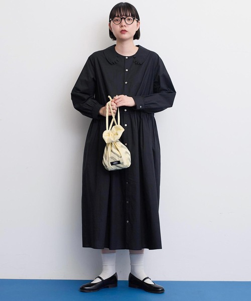 I am I in fact...（アイアムアイインファクト）の「●Twinkle star 刺繍バッグ（ハンドバッグ・レディース・ベージュ/チャコールグレー・FREE）」の9枚目の写真