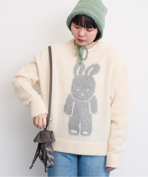 I am I in fact...（アイアムアイインファクト）の「●Twinkle star 刺繍バッグ（ハンドバッグ・レディース・ベージュ/チャコールグレー・FREE）」の14枚目の写真