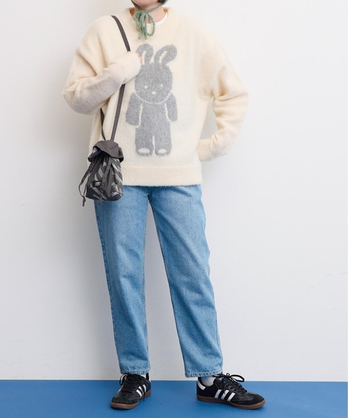 I am I in fact...（アイアムアイインファクト）の「●Twinkle star 刺繍バッグ（ハンドバッグ・レディース・ベージュ/チャコールグレー・FREE）」の20枚目の写真